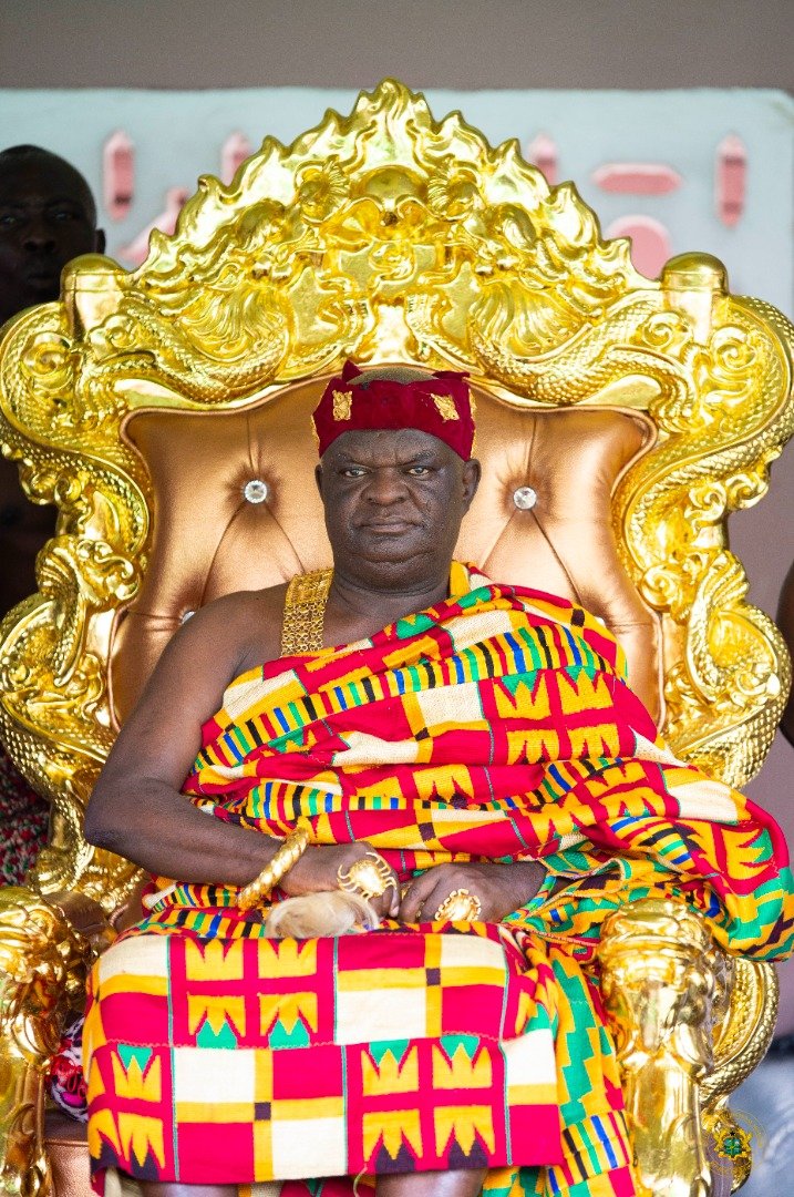 Katakyie Kwasi Bumagama II, the paramount chief of Sefwi Wiawso