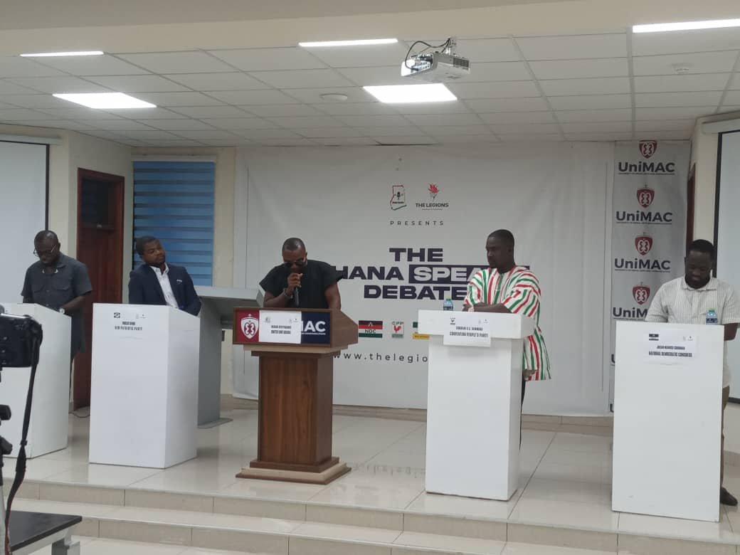 The Legions ignites political discourse with maiden ‘Ghana Speaks Debate’