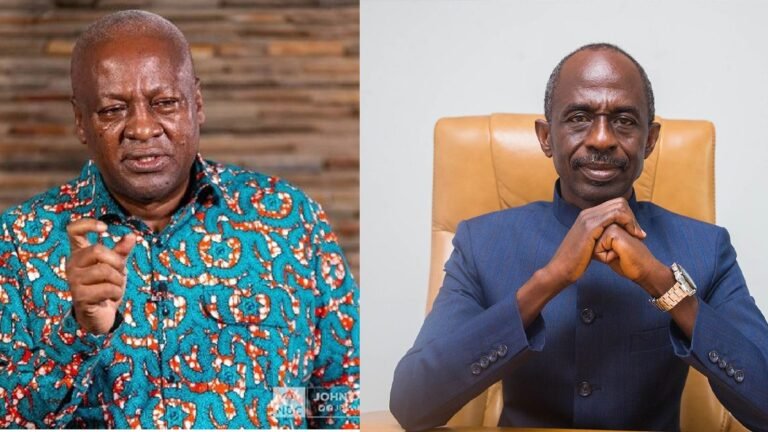 John Mahama and Asiedu Nketia