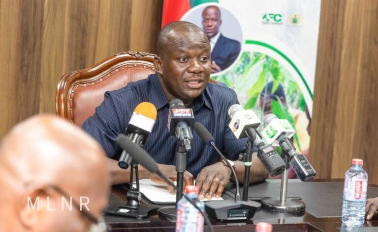 Samuel Abu Jinapor, Minister of Lands and Natural Resources