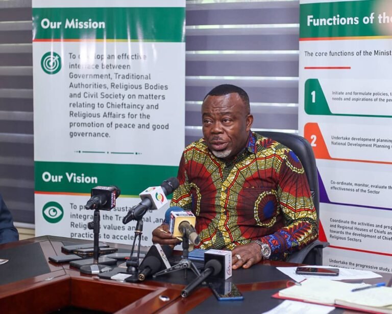 Stephen Asamoah Boateng, Minister of Chieftaincy and Religious Affairs