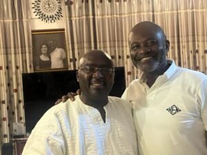 Vice-President Mahamudu Bawumia and Ken Ohene Agyapong